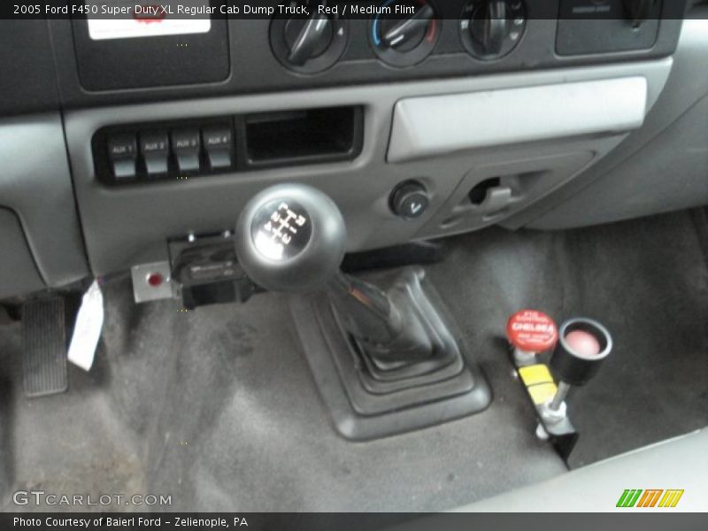  2005 F450 Super Duty XL Regular Cab Dump Truck 5 Speed TorqShift Automatic Shifter