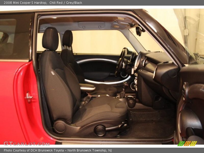 Chili Red / Grey/Black 2008 Mini Cooper S Hardtop