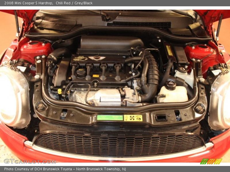 Chili Red / Grey/Black 2008 Mini Cooper S Hardtop