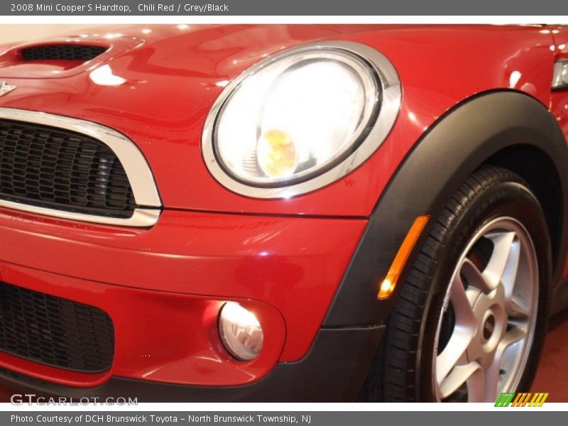 Chili Red / Grey/Black 2008 Mini Cooper S Hardtop