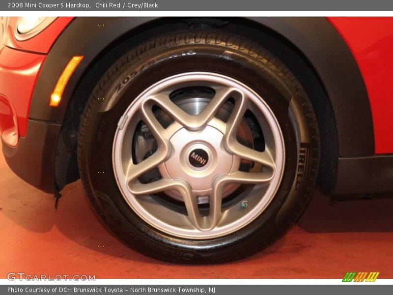 Chili Red / Grey/Black 2008 Mini Cooper S Hardtop