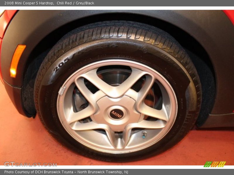 Chili Red / Grey/Black 2008 Mini Cooper S Hardtop