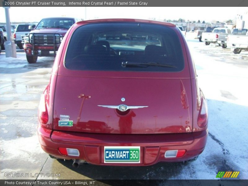 Inferno Red Crystal Pearl / Pastel Slate Gray 2006 Chrysler PT Cruiser Touring