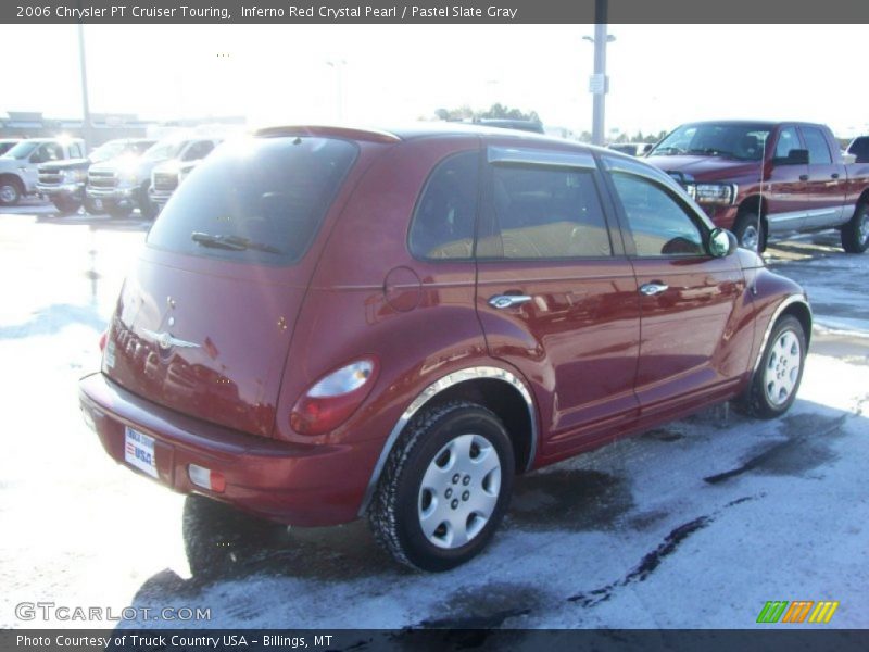 Inferno Red Crystal Pearl / Pastel Slate Gray 2006 Chrysler PT Cruiser Touring