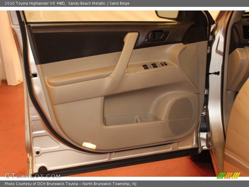 Sandy Beach Metallic / Sand Beige 2010 Toyota Highlander V6 4WD