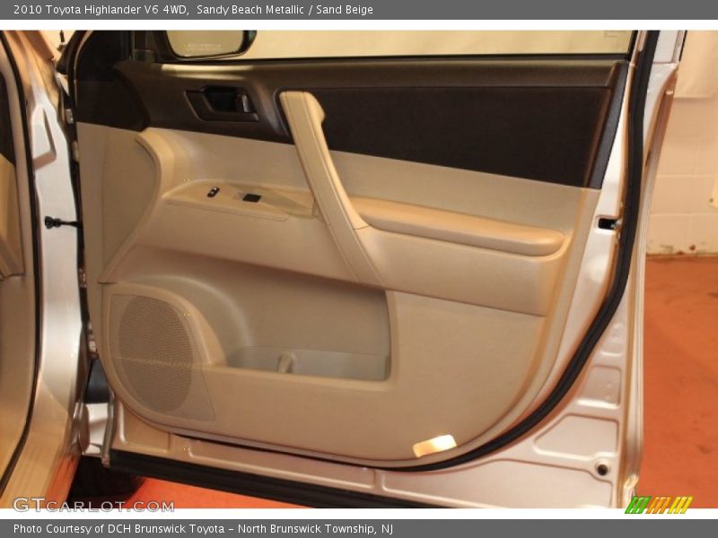 Sandy Beach Metallic / Sand Beige 2010 Toyota Highlander V6 4WD