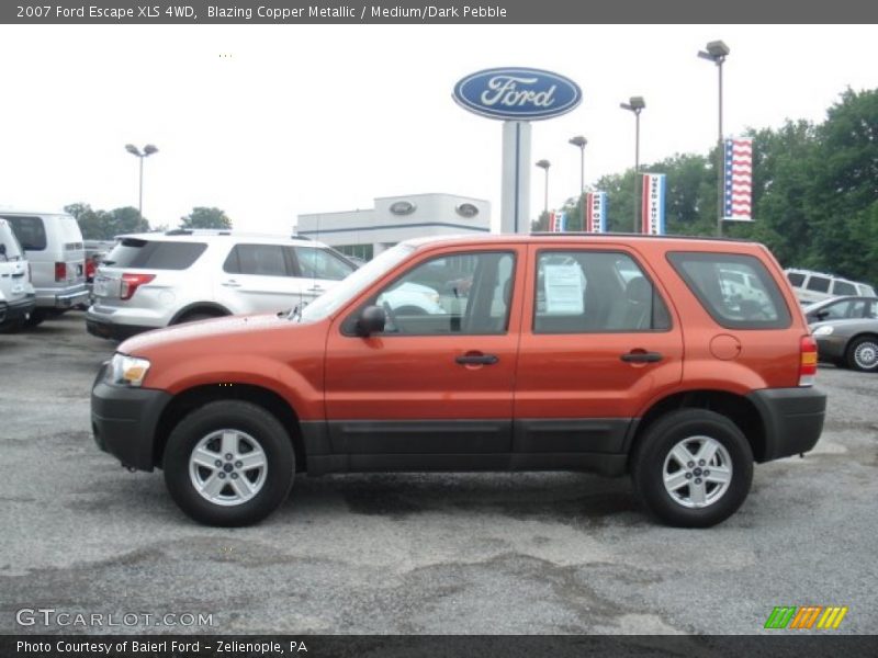  2007 Escape XLS 4WD Blazing Copper Metallic