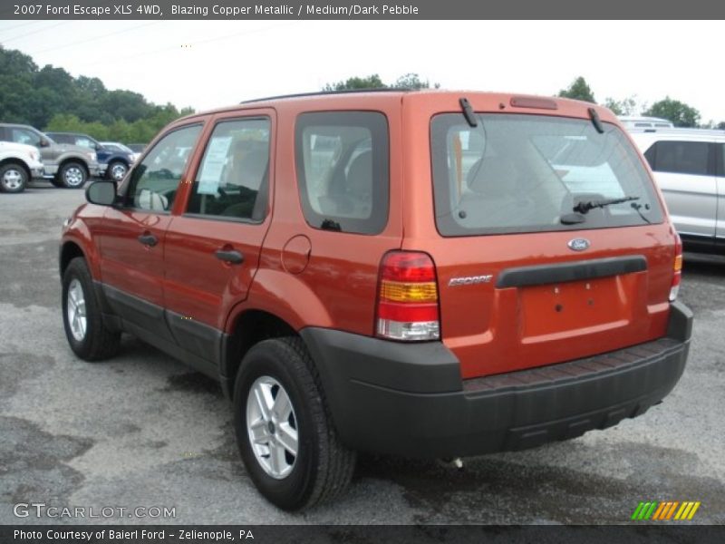  2007 Escape XLS 4WD Blazing Copper Metallic