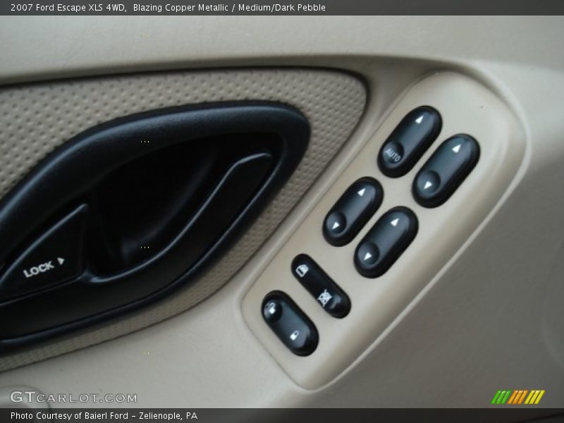Controls of 2007 Escape XLS 4WD