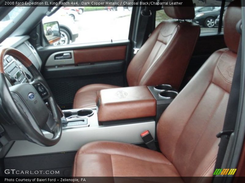 Front Seat of 2008 Expedition EL King Ranch 4x4
