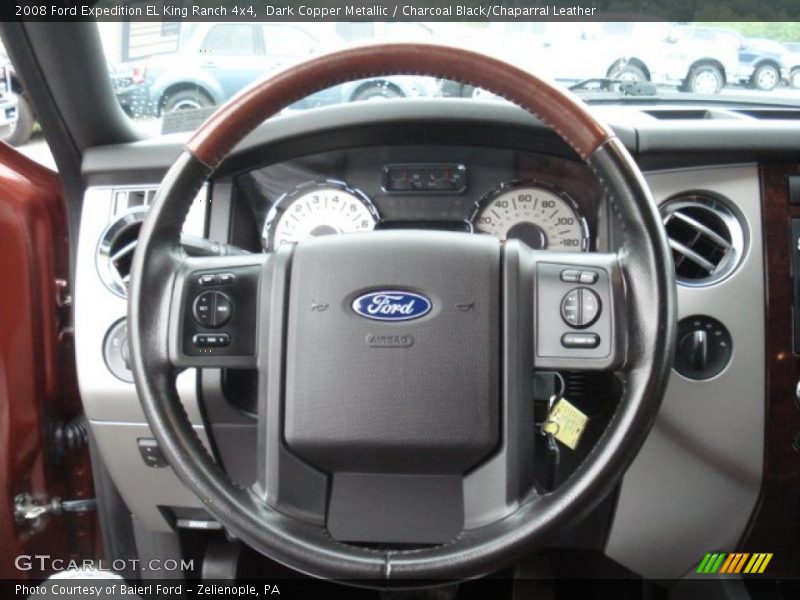  2008 Expedition EL King Ranch 4x4 Steering Wheel