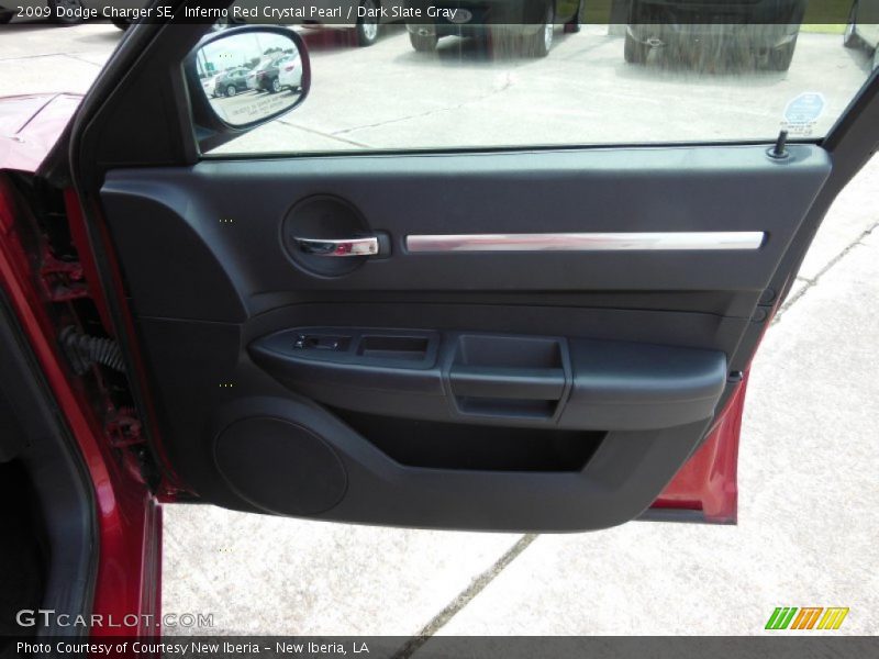 Inferno Red Crystal Pearl / Dark Slate Gray 2009 Dodge Charger SE