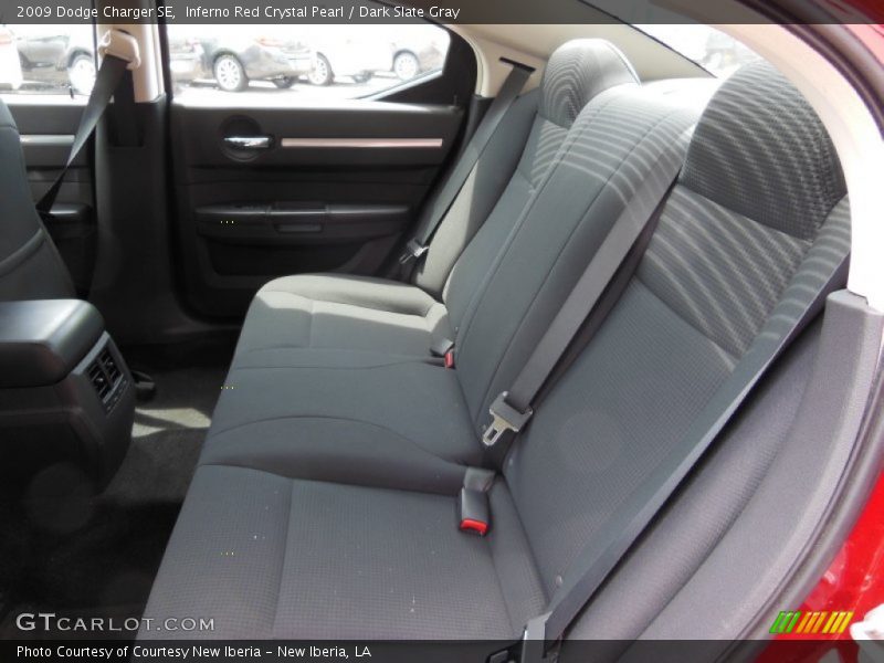 Inferno Red Crystal Pearl / Dark Slate Gray 2009 Dodge Charger SE