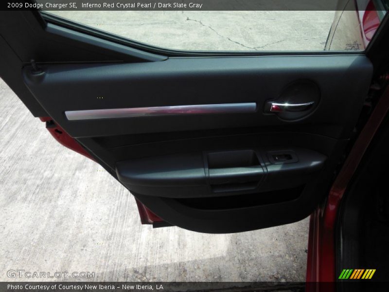 Inferno Red Crystal Pearl / Dark Slate Gray 2009 Dodge Charger SE