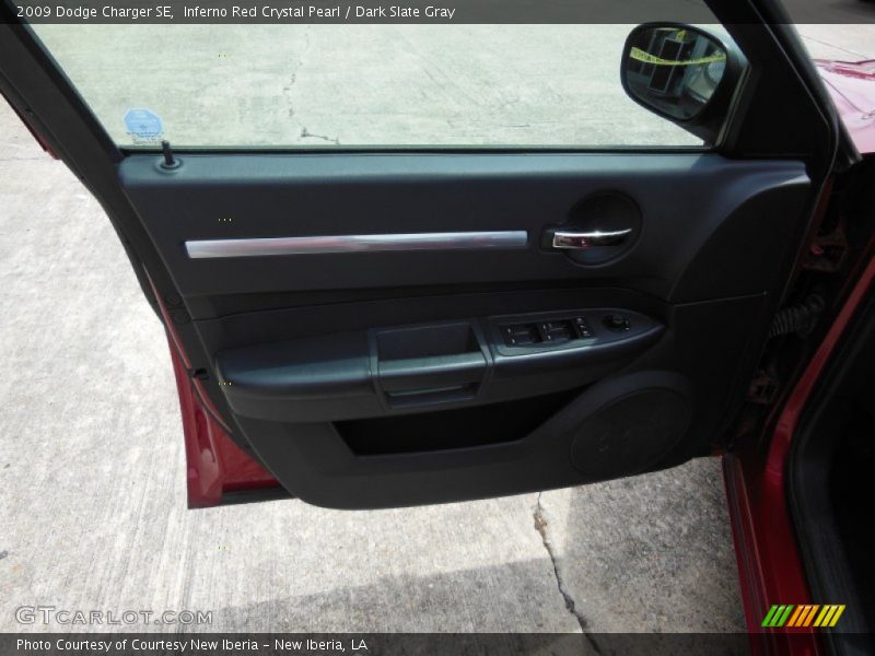 Inferno Red Crystal Pearl / Dark Slate Gray 2009 Dodge Charger SE