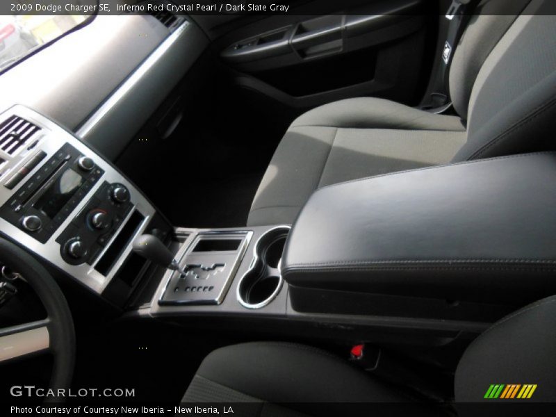 Inferno Red Crystal Pearl / Dark Slate Gray 2009 Dodge Charger SE