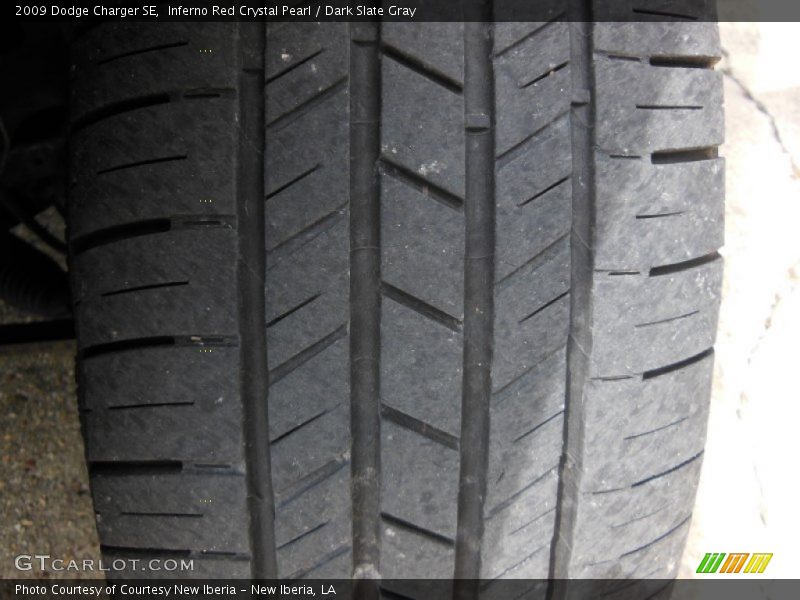 Inferno Red Crystal Pearl / Dark Slate Gray 2009 Dodge Charger SE