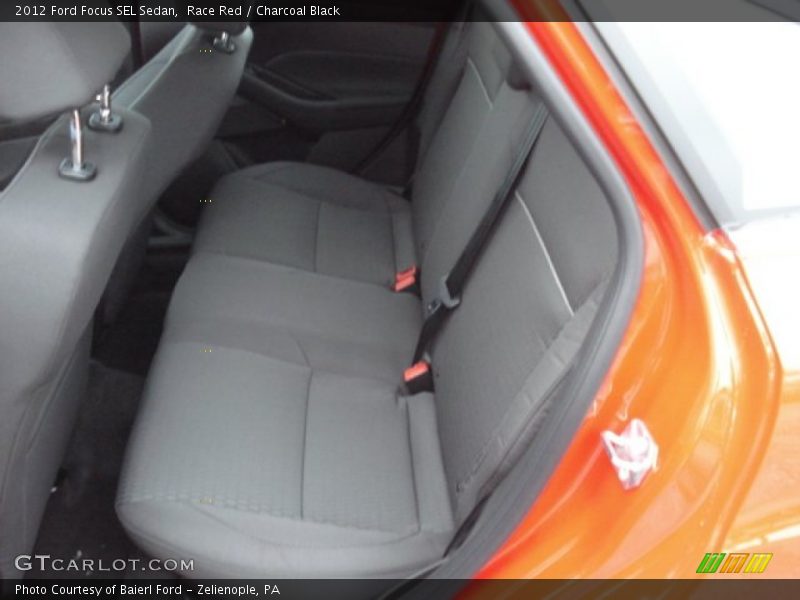 Race Red / Charcoal Black 2012 Ford Focus SEL Sedan