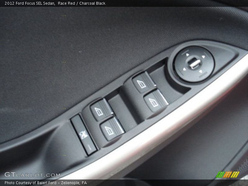 Race Red / Charcoal Black 2012 Ford Focus SEL Sedan