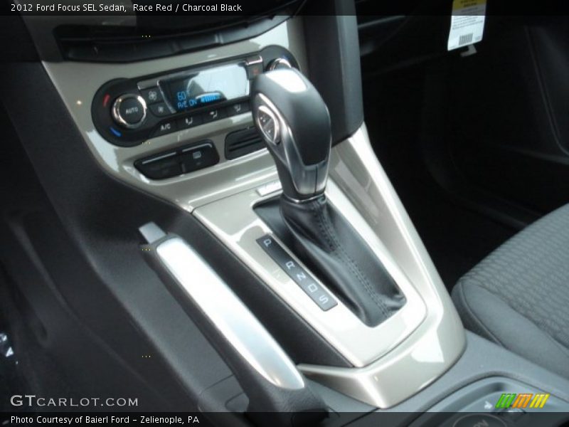 Race Red / Charcoal Black 2012 Ford Focus SEL Sedan