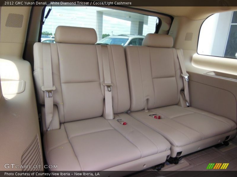 Rear Seat of 2012 Yukon Denali