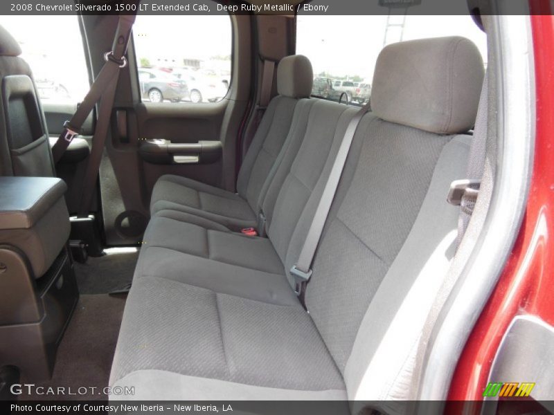 Deep Ruby Metallic / Ebony 2008 Chevrolet Silverado 1500 LT Extended Cab