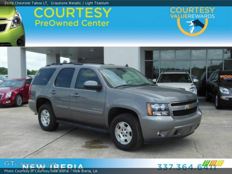 Graystone Metallic / Light Titanium 2009 Chevrolet Tahoe LT