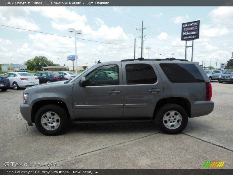Graystone Metallic / Light Titanium 2009 Chevrolet Tahoe LT