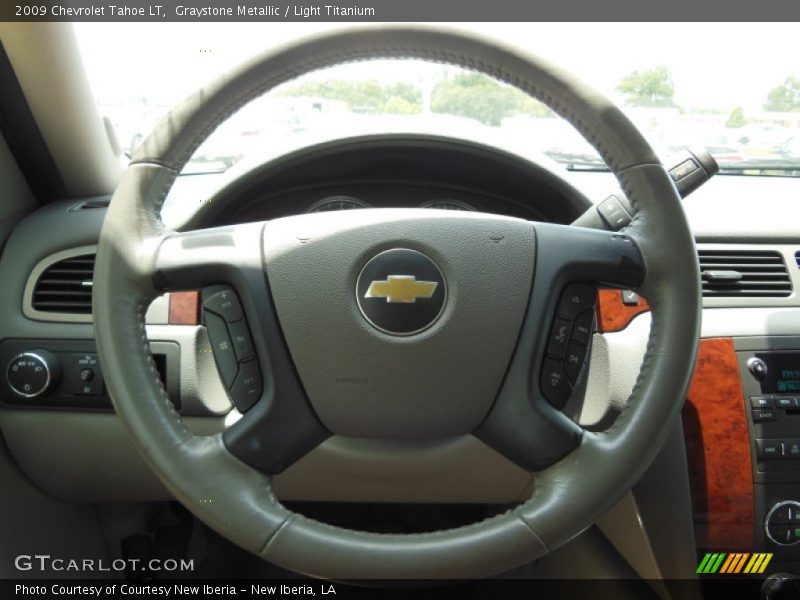 Graystone Metallic / Light Titanium 2009 Chevrolet Tahoe LT