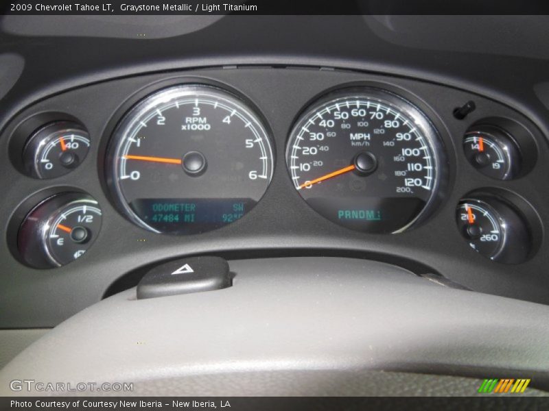 Graystone Metallic / Light Titanium 2009 Chevrolet Tahoe LT