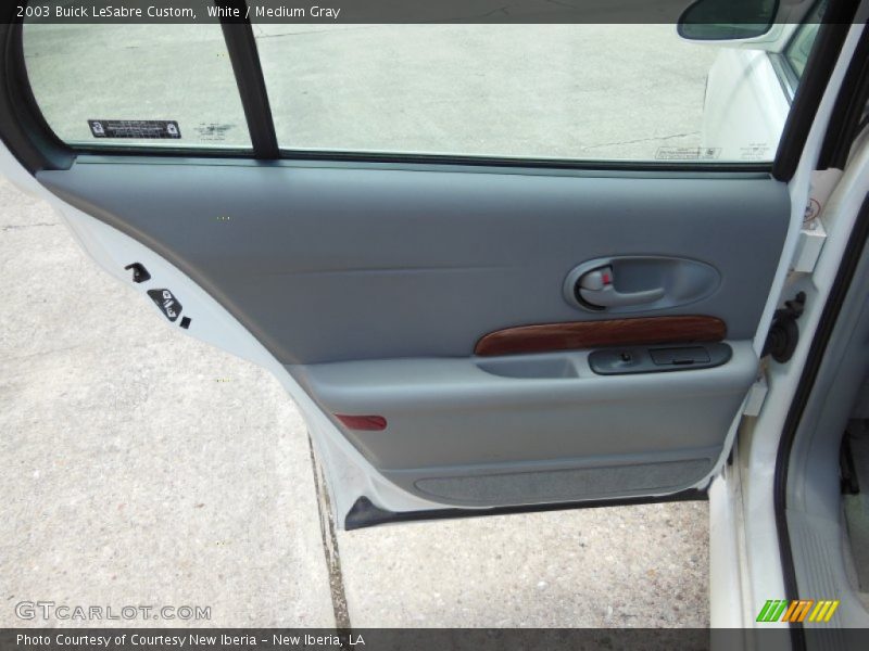 White / Medium Gray 2003 Buick LeSabre Custom
