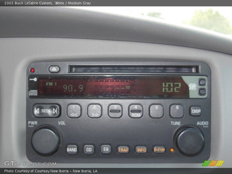 White / Medium Gray 2003 Buick LeSabre Custom