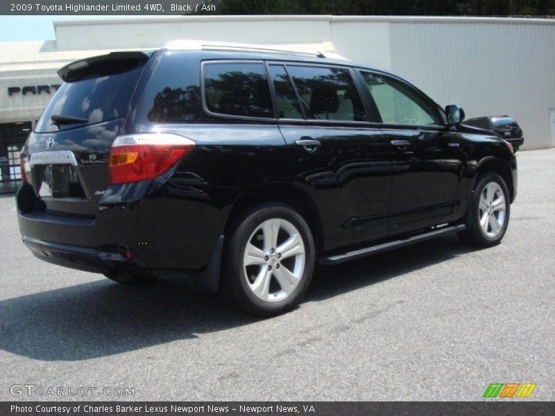 Black / Ash 2009 Toyota Highlander Limited 4WD