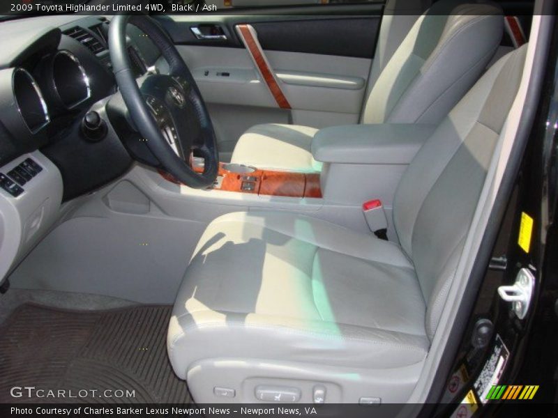 Black / Ash 2009 Toyota Highlander Limited 4WD