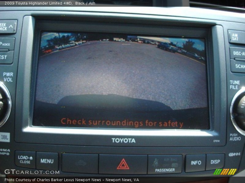 Black / Ash 2009 Toyota Highlander Limited 4WD