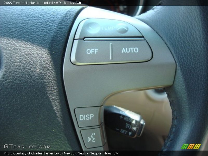 Black / Ash 2009 Toyota Highlander Limited 4WD