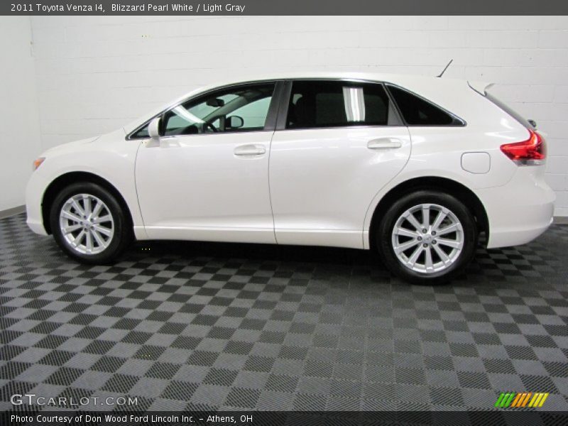 Blizzard Pearl White / Light Gray 2011 Toyota Venza I4