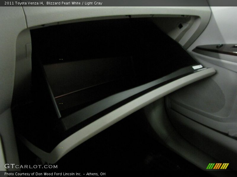 Blizzard Pearl White / Light Gray 2011 Toyota Venza I4