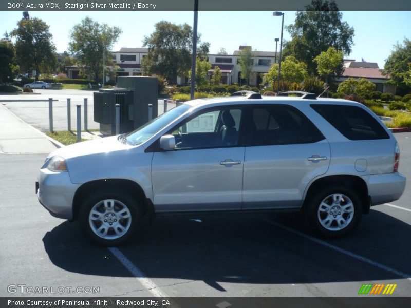 Starlight Silver Metallic / Ebony 2004 Acura MDX