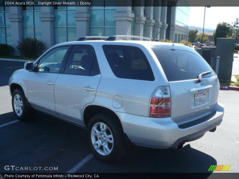 Starlight Silver Metallic / Ebony 2004 Acura MDX