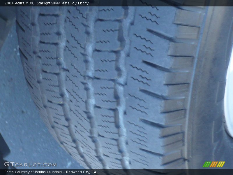 Starlight Silver Metallic / Ebony 2004 Acura MDX