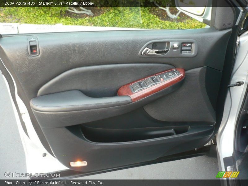 Starlight Silver Metallic / Ebony 2004 Acura MDX