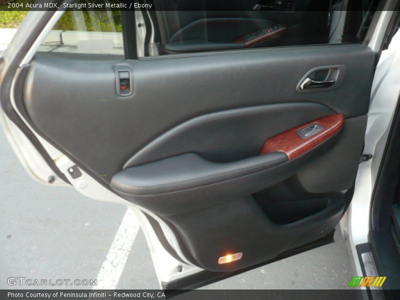 Starlight Silver Metallic / Ebony 2004 Acura MDX