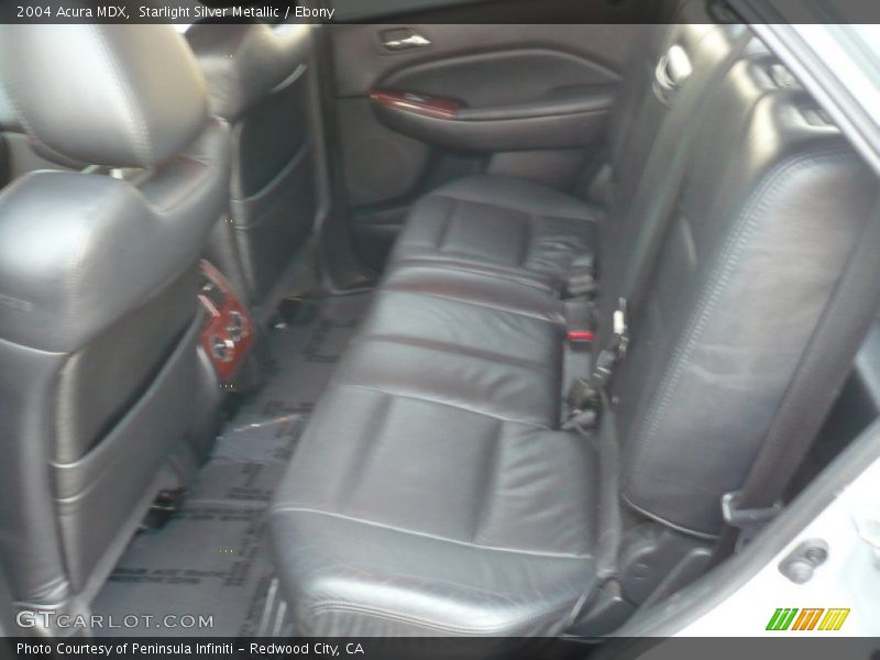 Starlight Silver Metallic / Ebony 2004 Acura MDX