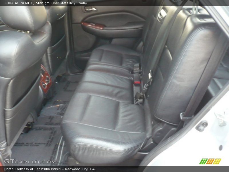 Starlight Silver Metallic / Ebony 2004 Acura MDX