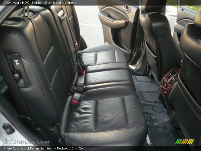 Starlight Silver Metallic / Ebony 2004 Acura MDX