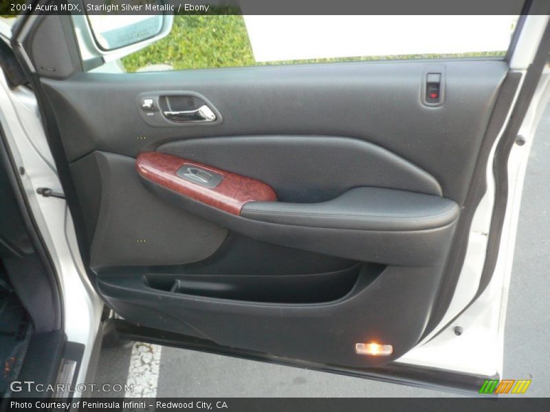 Starlight Silver Metallic / Ebony 2004 Acura MDX