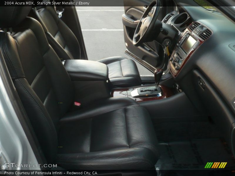 Starlight Silver Metallic / Ebony 2004 Acura MDX