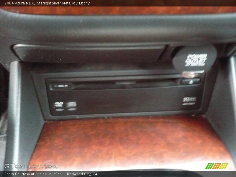 Starlight Silver Metallic / Ebony 2004 Acura MDX
