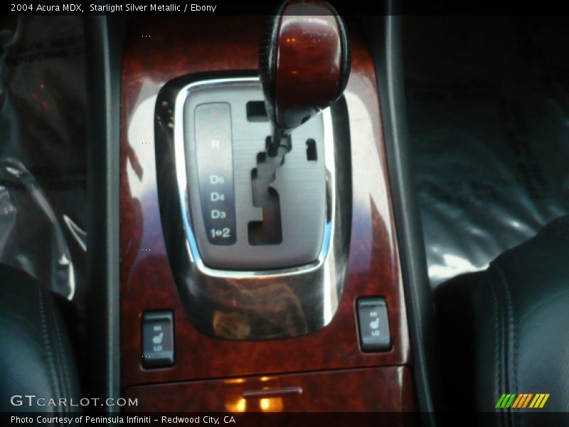 Starlight Silver Metallic / Ebony 2004 Acura MDX